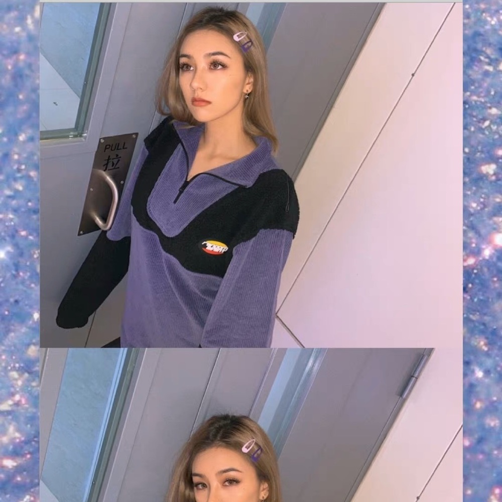 Ramdomevent | Purple Sweatshirt